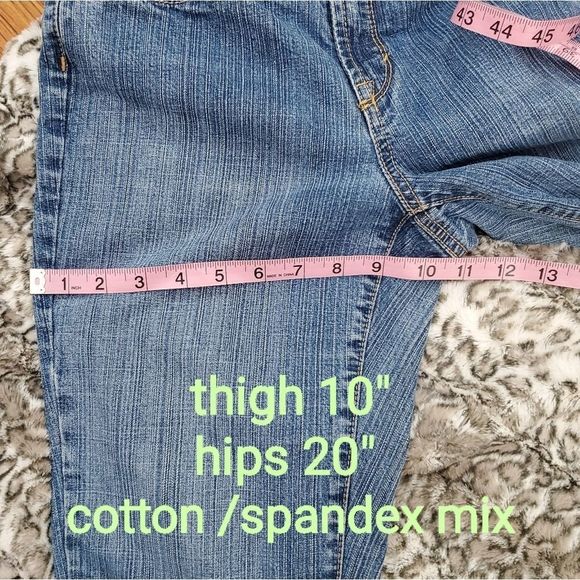 SZ 6 JEAN STAR stretch straight leg deni. - Picture 11 of 11